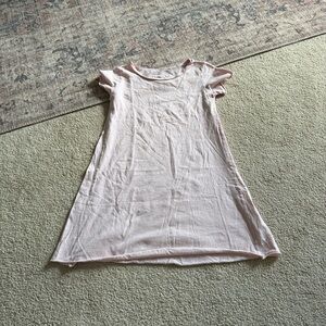Frank & Eileen Tee Lab Pale Pink A California Classic Tshirt Dress Size XS